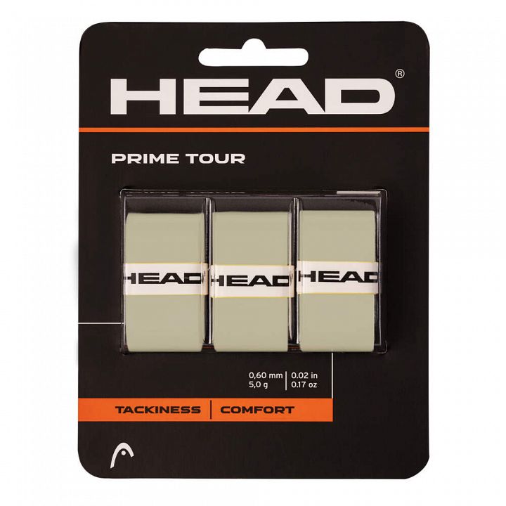 Head Prime Tour Overgrip 3Pack Grey